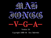 Mah Jongg -V-G-A- (1988)